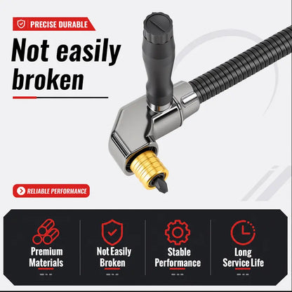 Right Angle Drill Adapter for Tight Spaces