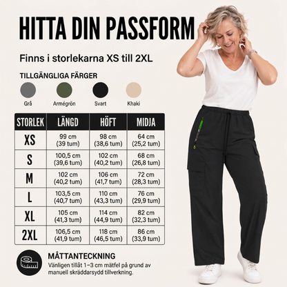 👖 LIMITED TIME: 50 % RABATT! 💥 Damen Vintage Cargohose mit Taschen – lockere Passform, atmungsaktiv, verstellbarer Bund ✨