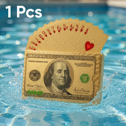 Wasserdichtes transparentes Farbkartenspiel – Pool- & Reise-Deck