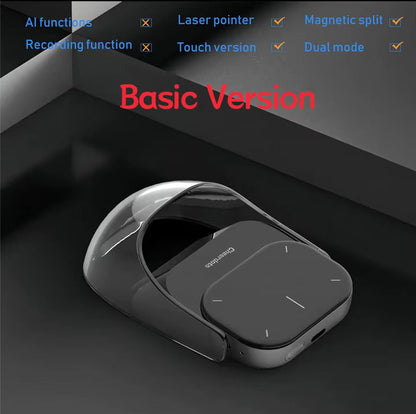 Abnehmbare Air Mouse Kabelloses Touchpad All-in-one Taschen-AI-Aufnahme ChatGPT-fähige Maus Kundenspezifische Gaming-Maus