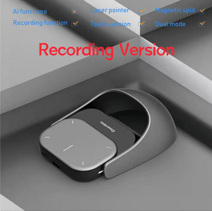 Abnehmbare Air Mouse Kabelloses Touchpad All-in-one Taschen-AI-Aufnahme ChatGPT-fähige Maus Kundenspezifische Gaming-Maus
