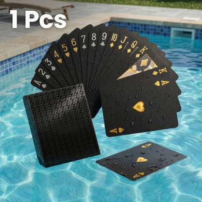 Wasserdichtes transparentes Farbkartenspiel – Pool- & Reise-Deck