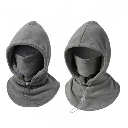 One-Piece Fleece Warm Mask Hat