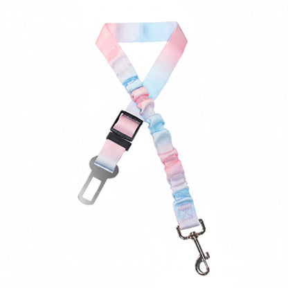 Elastic Retractable Pet Car Safety Seat Belt for Cats and Small Dogs
