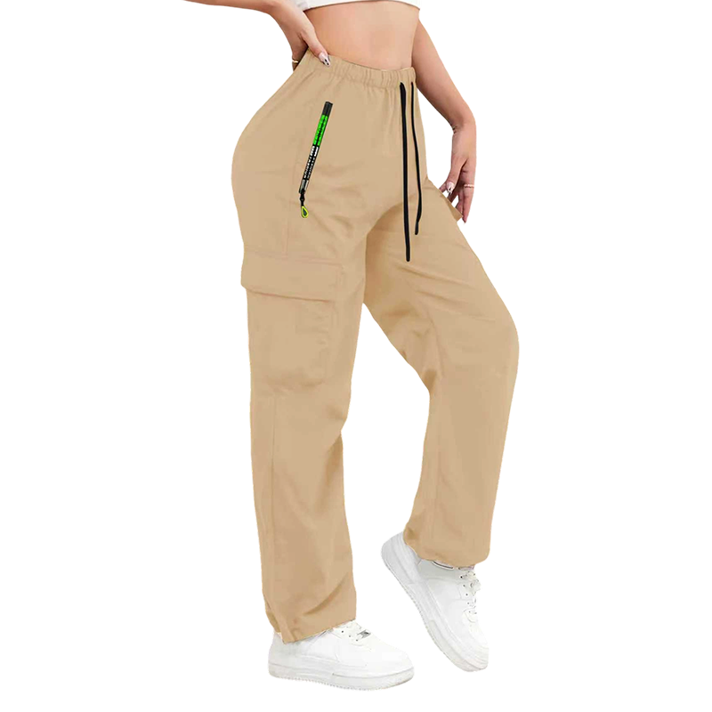 👖 LIMITED TIME: 50 % RABATT! 💥 Damen Vintage Cargohose mit Taschen – lockere Passform, atmungsaktiv, verstellbarer Bund ✨